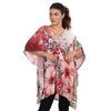 Blusa Kaftan BIXUGRILLO estampada Orquídea