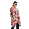 Blusa Kaftan BIXUGRILLO estampada Orquídea