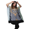 Blusa Kaftan BIXUGRILLO estampada Catedral