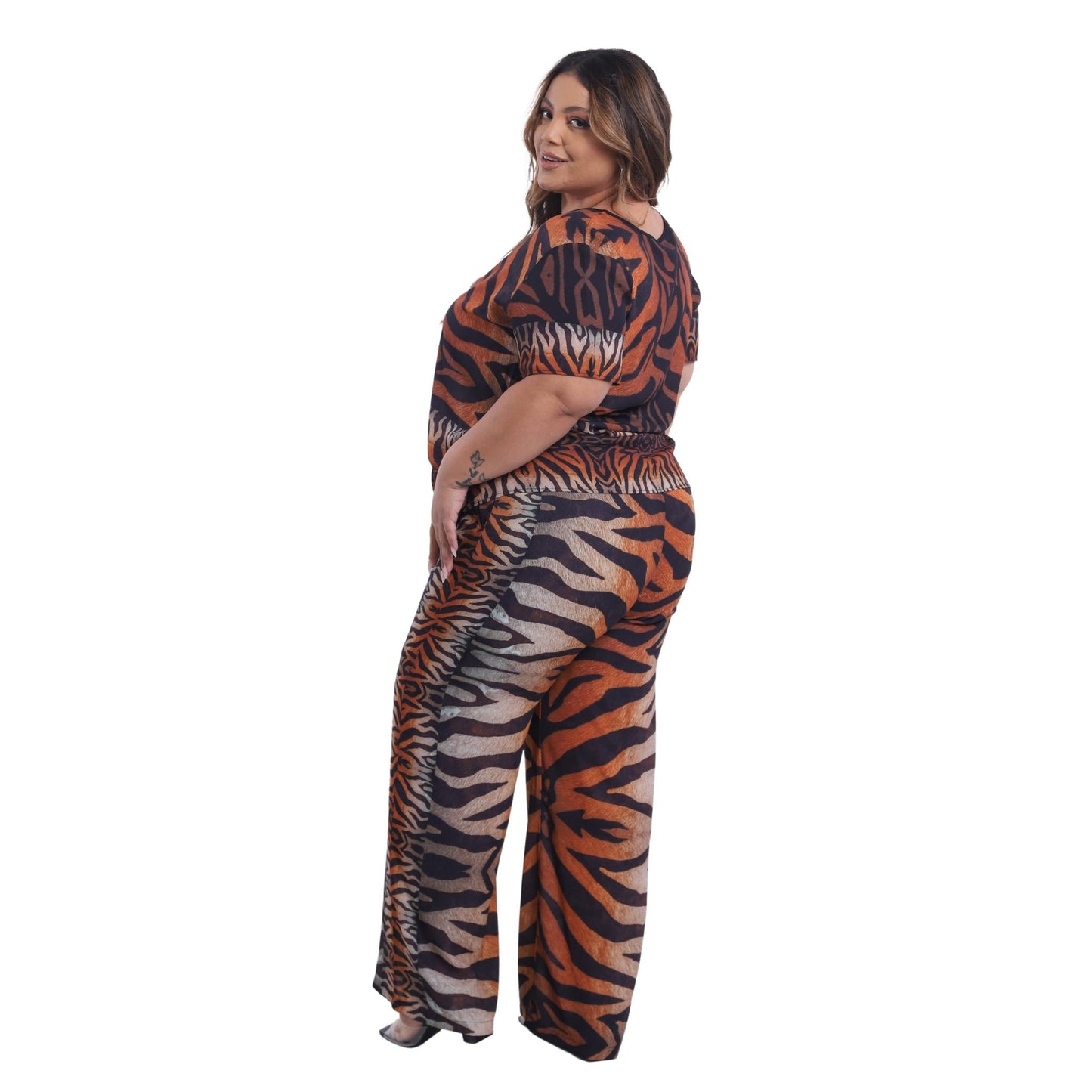 CALÇA PANTALONA BIXUGRILLO ESTAMPADA UGANDA