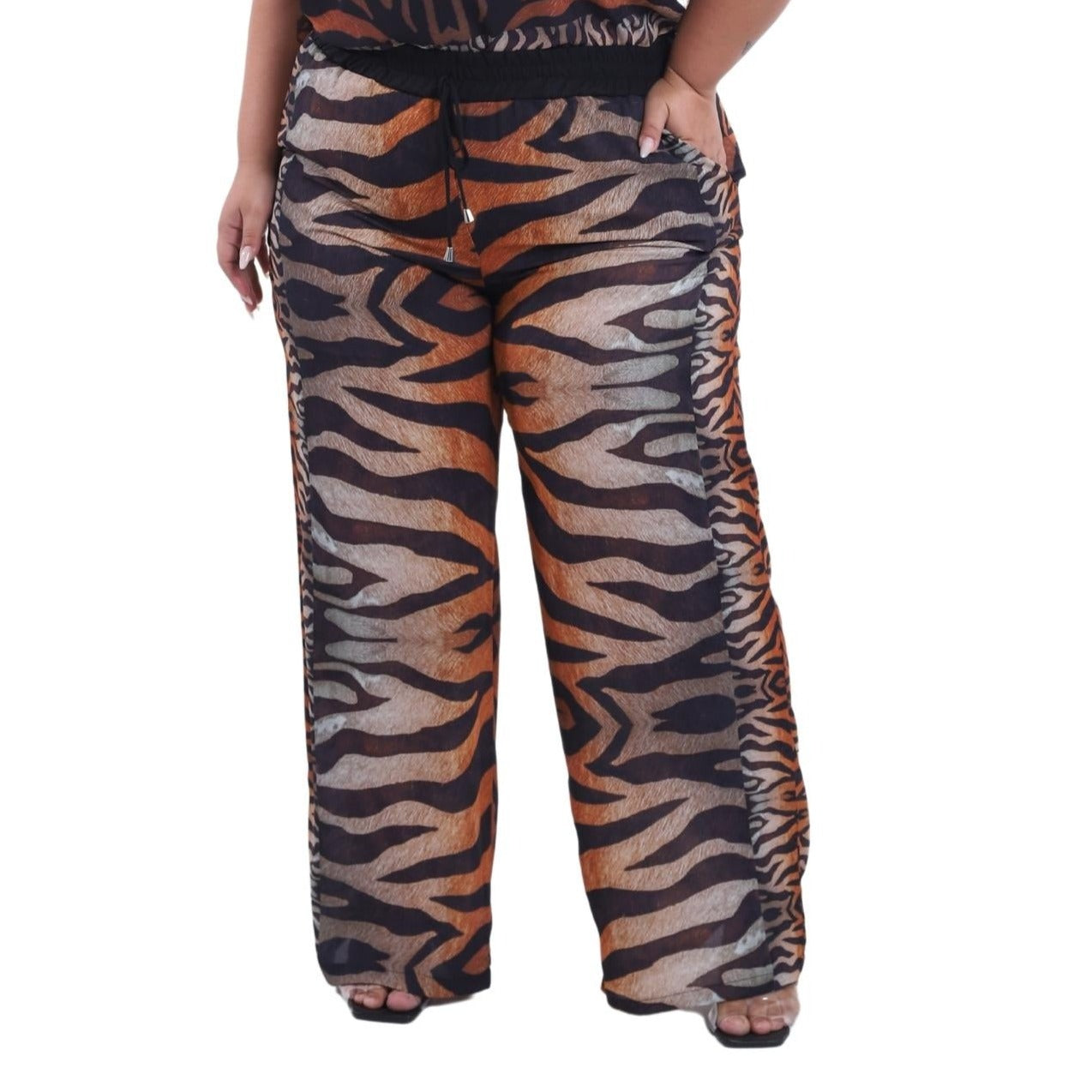 CALÇA PANTALONA BIXUGRILLO ESTAMPADA UGANDA