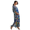 Vestido Midi Kimono BIXUGRILLO estampado Marroquina