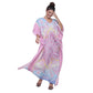 KAFTAN VESTIDO Longo BIXUGRILLO estampada Mandala Maxi Rosa