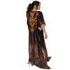 KAFTAN VESTIDO Longo Bixugrillo estampa Golden